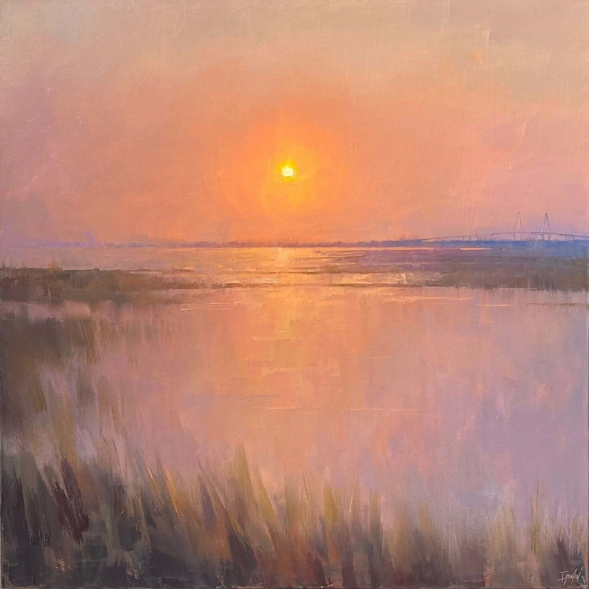 View from Pitt Street Bridge by Ignat Ignatov at LePrince Galleries